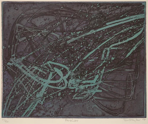 Perseïdes (Perseids) by Stanley William Hayter, print, 1958