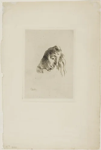 Ex-libris by Odilon Redon, print, 1893