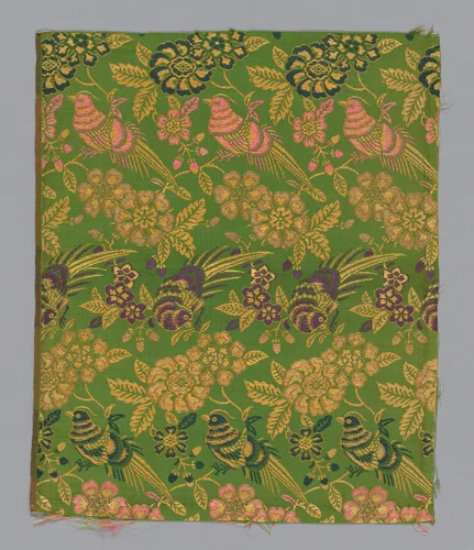 Fragment by Japan, textile, 1875-1900