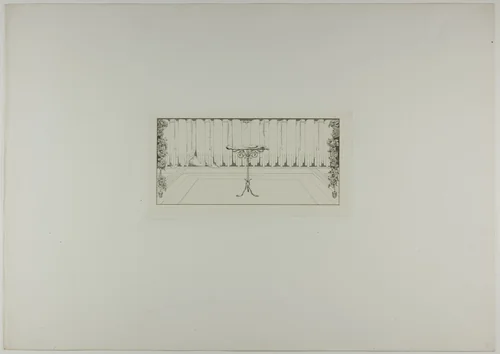 Quiet, plate eight from A Glove by Max Klinger, print, 1881