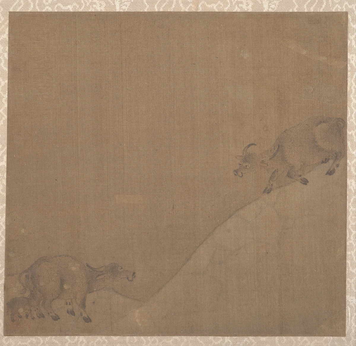Water Buffaloes by Unidentified Artist, painting, 960-1279