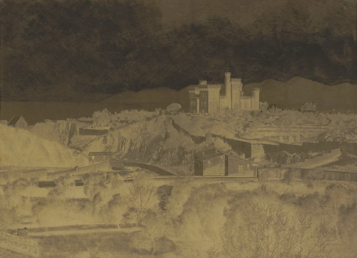 Chateau of Vallambrosa, Cannes by Charles Nègre, photograph, 1847-1857