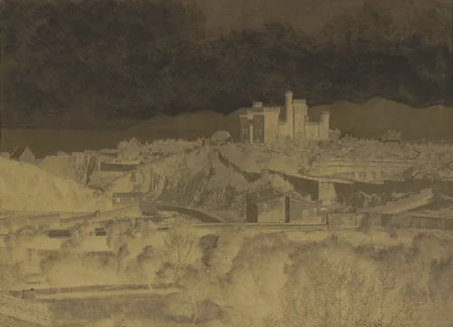 Chateau of Vallambrosa, Cannes by Charles Nègre, photograph, 1847-1857