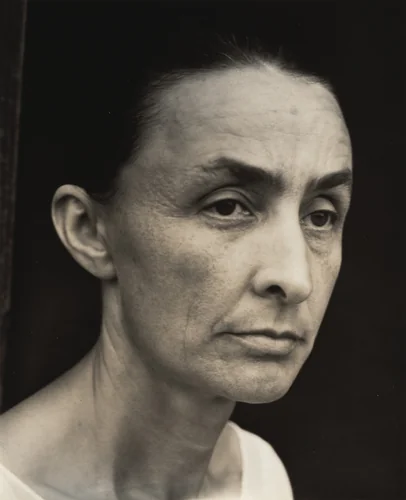Georgia O'Keeffe by Alfred Stieglitz, photograph, 1932