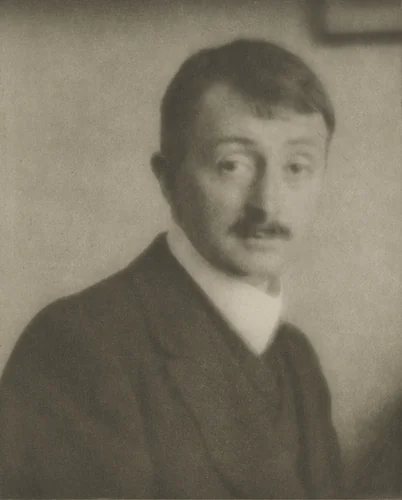 Portrait of John Masefield by Alvin Langdon Coburn, photograph, 1915