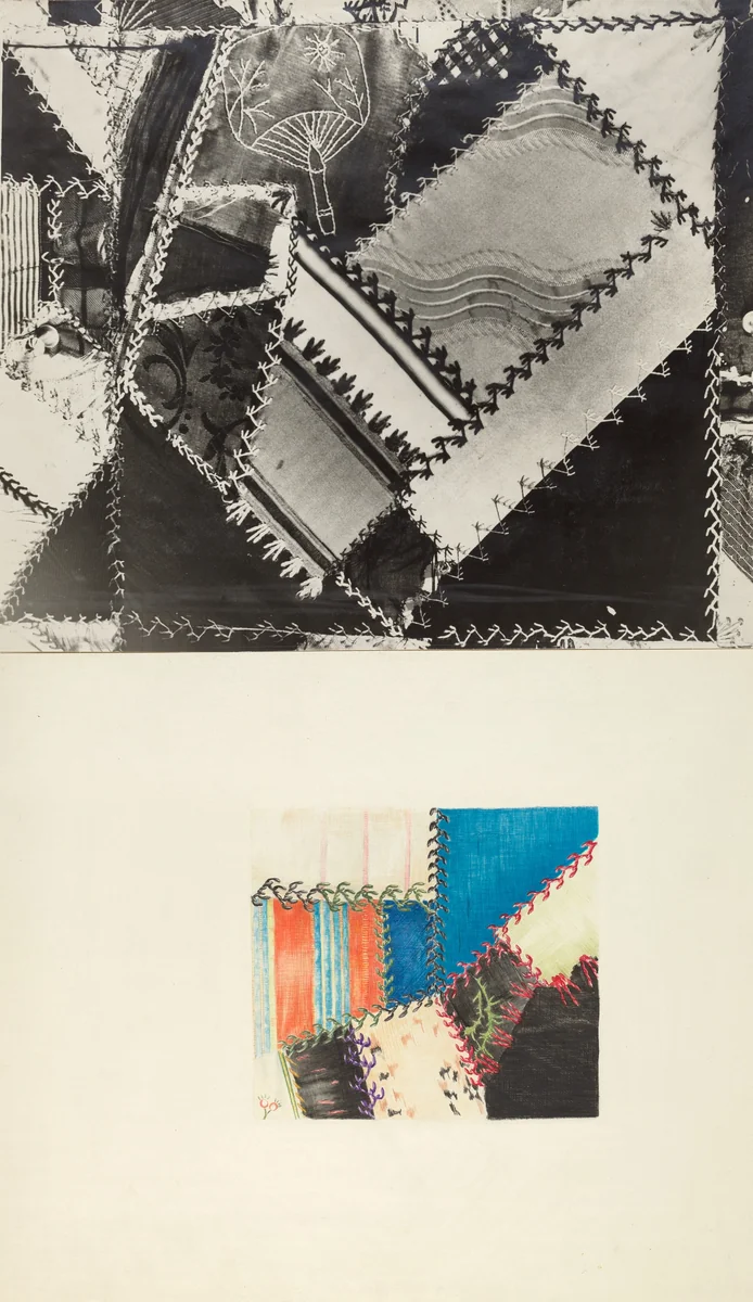 Textile: Technique Demonstration by American 20th Century, index of american design, 1935-1942
