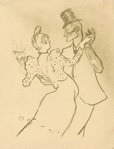 La Goulue by Henri de Toulouse-Lautrec, print, 1894