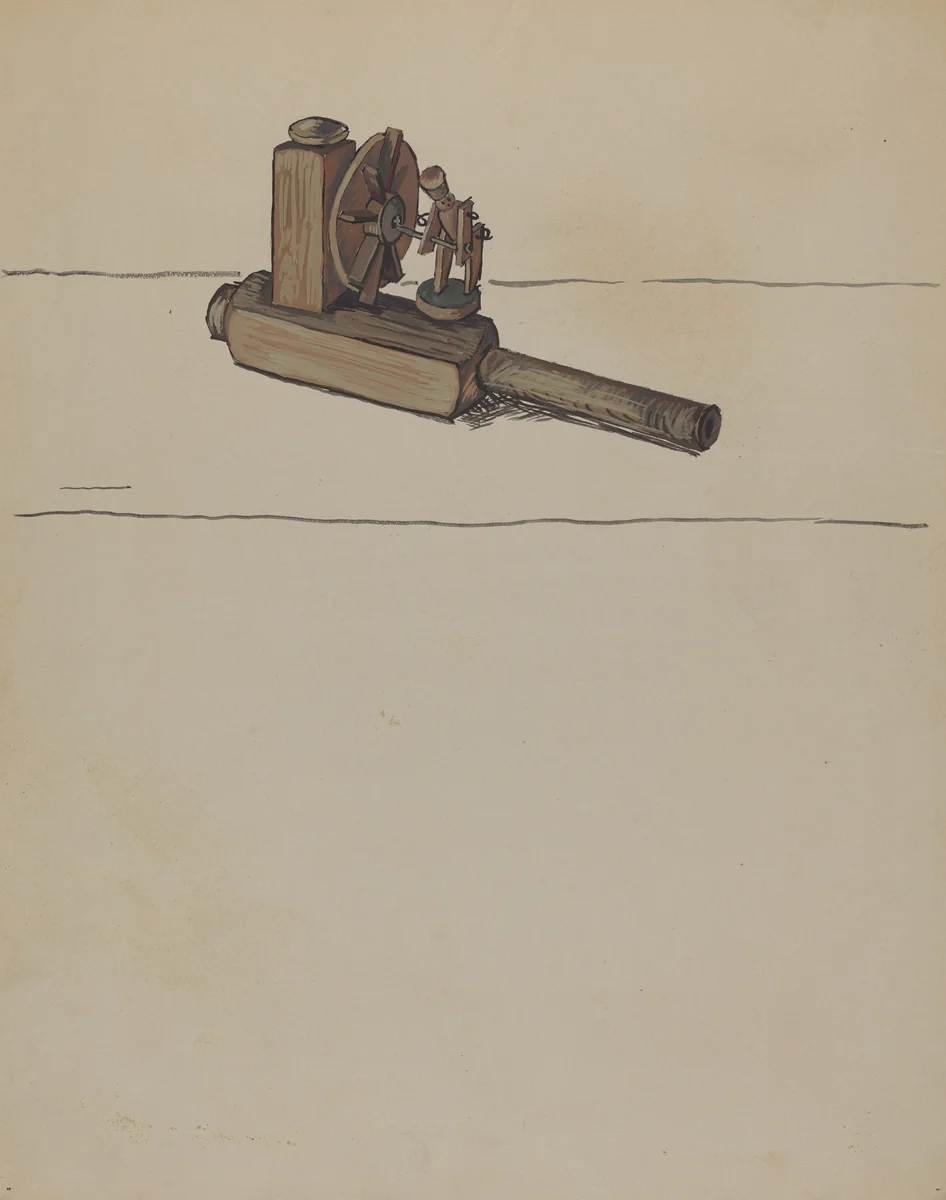 Pa. German Whistle by Stewart Wheeler, index of american design, 1936