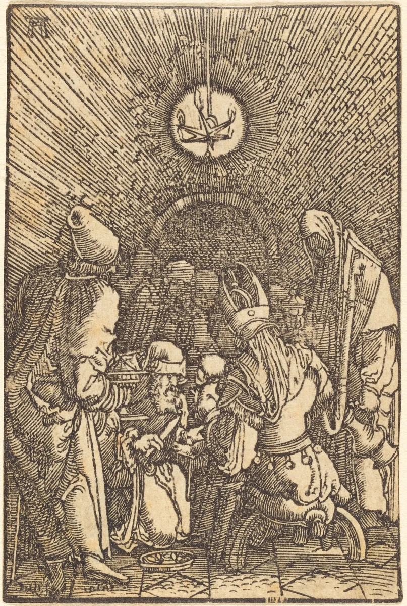 The Circumcision by Albrecht Altdorfer, print, 1513