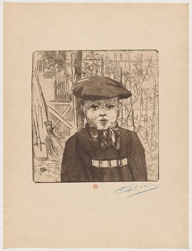 Le petit épicier (Chandlery) by Eugène Delâtre, print, 1895