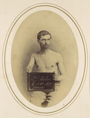 Stephen D. Wilbur by Reed Bontecou, photograph, 1865