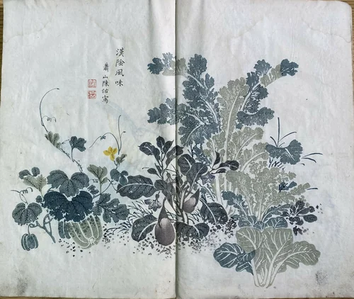 Yusai gafu (Yusai's picture album) by Nakabayashi Chikuto, artwork, 1615-1868