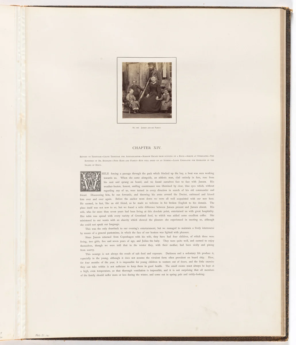 "Jansen and his family" by George P. Critcherson, John L. Dunmore, William Bradford, photograph, 1869