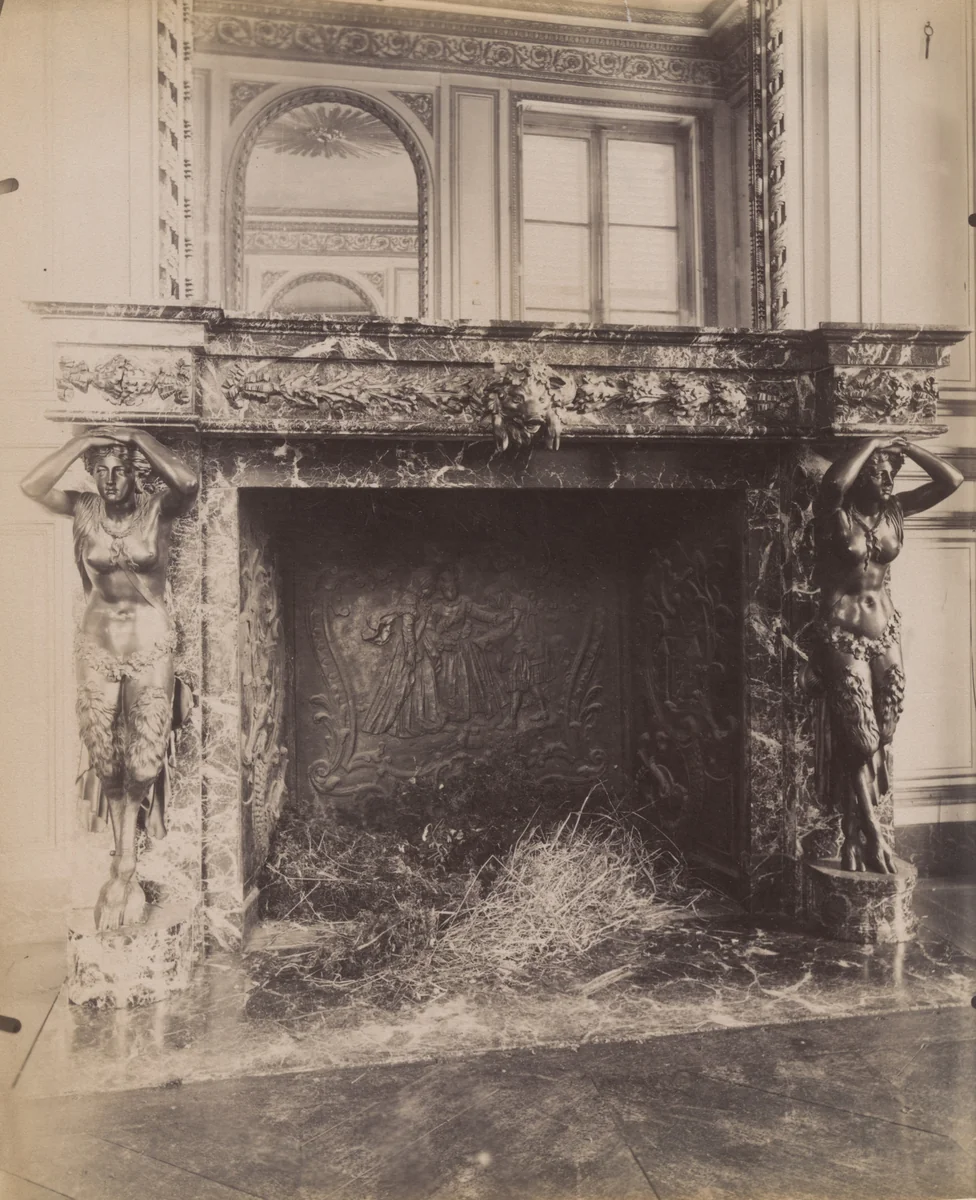 Château de Bagatelle by Eugène Atget, photograph, 1913