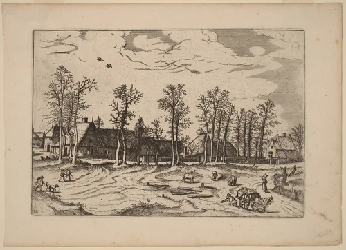 Farms by Lucas van Doetechum
Johannes van Doetechum the Elder
Master of the Small Landscapes, print, 1605