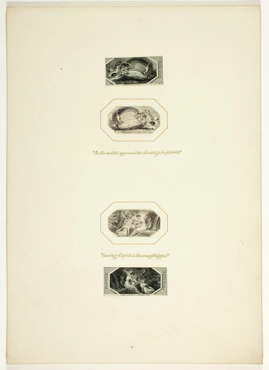 Plate from Telemachus by Thomas Stothard, print, 1793-1803