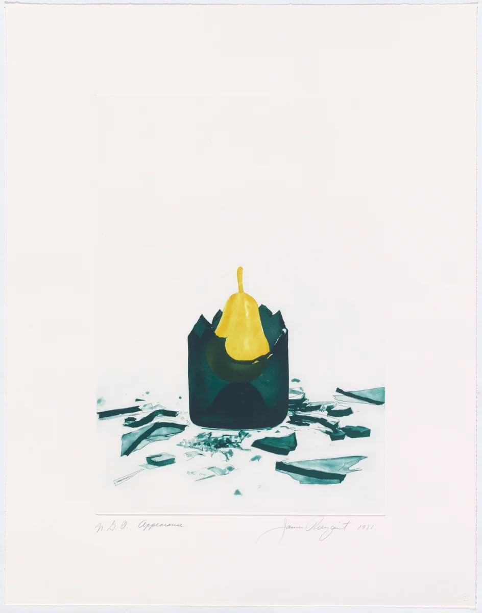 Appearance by James Rosenquist
Kenneth Farley
Sarah Todd
Gemini G.E.L., print, 1980-1982