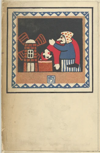 Kasperltheater by Hans Kalmsteiner, print, 1907