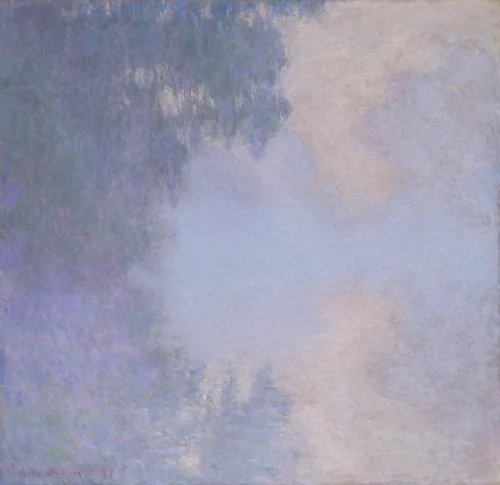 Branch of the Seine near Giverny (Mist) by Claude Monet, painting, 1897