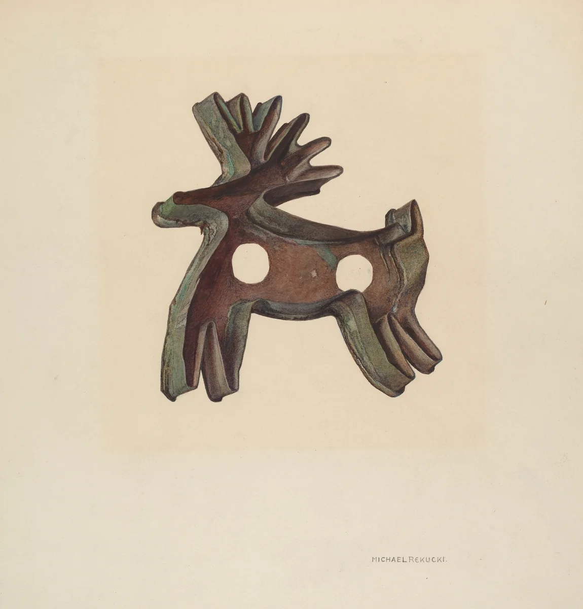 Cookie Cutter by Michael Rekucki, index of american design, 1941