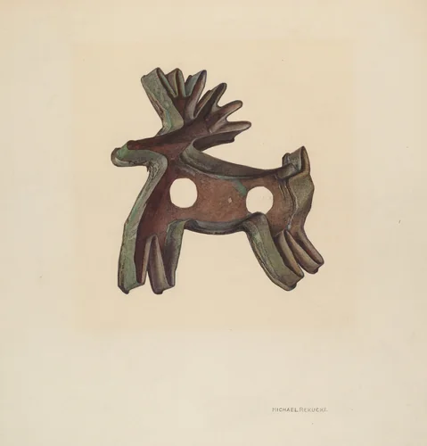 Cookie Cutter by Michael Rekucki, index of american design, 1941