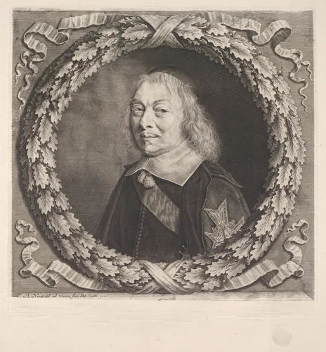 Henri-Auguste de Loménie, comte de Brienne by Robert Nanteuil, print, 1660