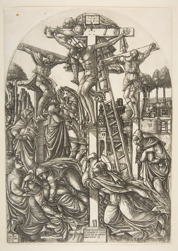 The Deposition by Jean Duvet, print, 1480-1570