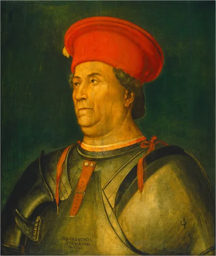 Francesco Sforza by North Italian 15th Century, painting, 1480-1500