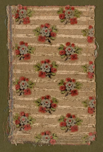 Fragment by France, textile, 1750-1775