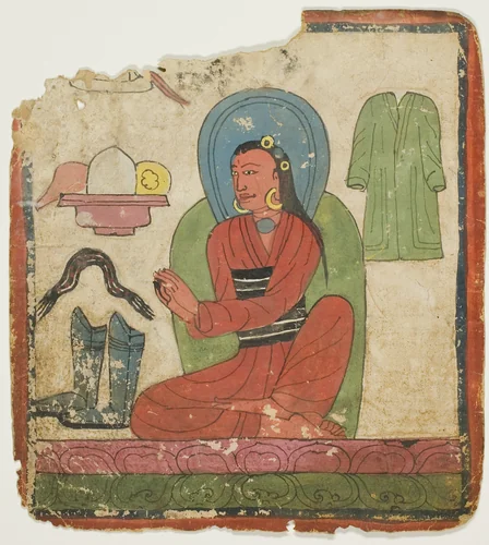 Image from a Set of Initiation Cards (Tsakali) by Southern Tibet, drawing, 1301-1500