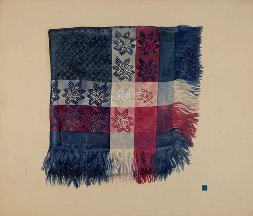 Economy Scarf by Ralph Atkinson, index of american design, 1938