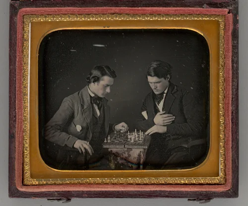 Untitled (Two Men Playing Chess) by Charles Richard Meade
Henry William Mathew Meade, other, 1852