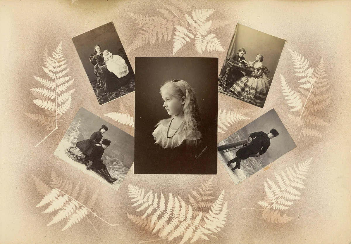 The Madame B Album by Marie-Blanche Hennelle Fournier, photograph, 1870-1879