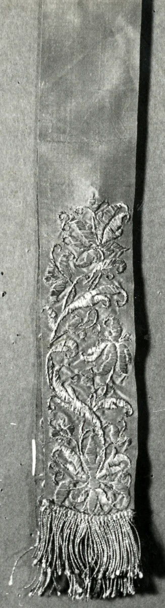 Necktie by France, textile, 1801-1900