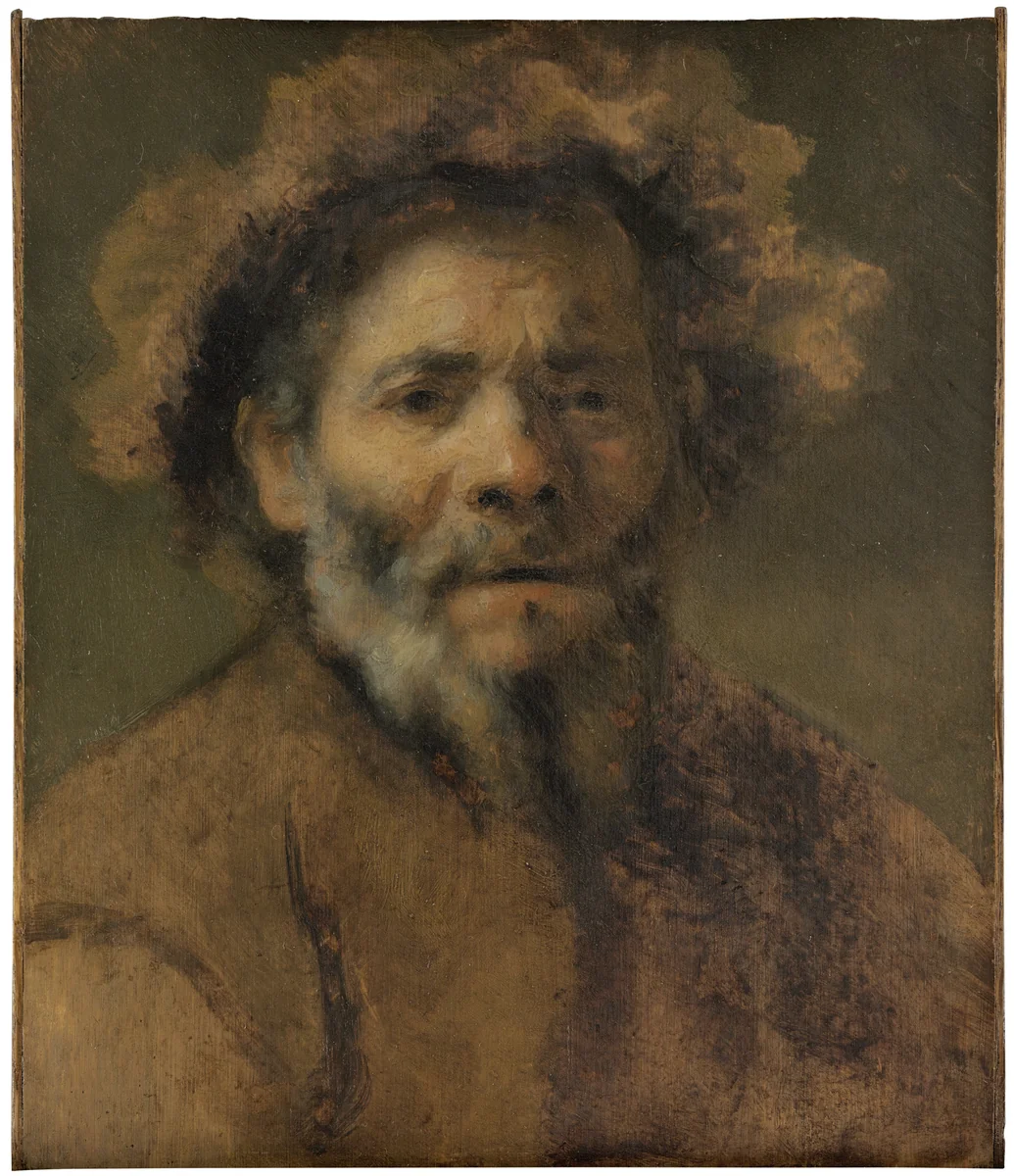 Study of an Old Man by Rembrandt van Rijn, painting