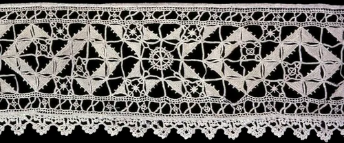 Border (From a Pillow Cover) by Italy, textile, 1550-1600