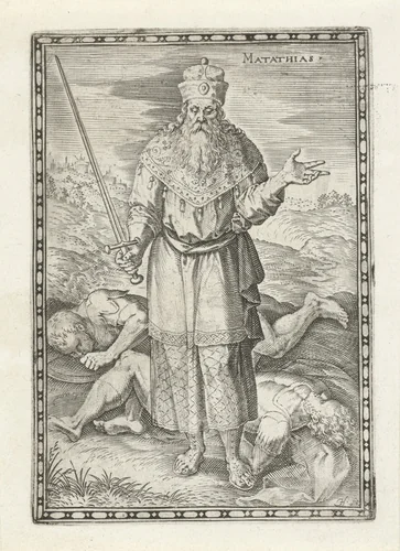 Mattatias by Unknown, print, 1575