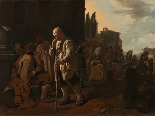 Feeding the Hungry by Michael Sweerts, painting, 1646-1649
