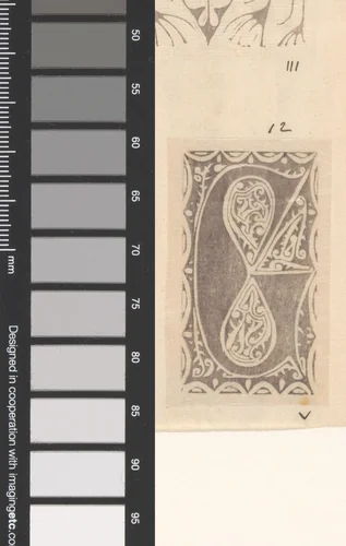 Monogram G by Mathieu Lauweriks, print, 1895