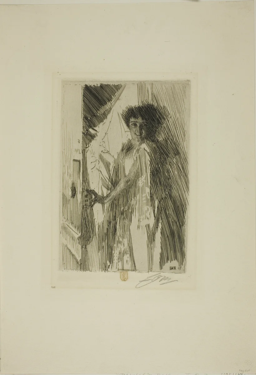 Rosita Mauri by Anders Zorn, print, 1889