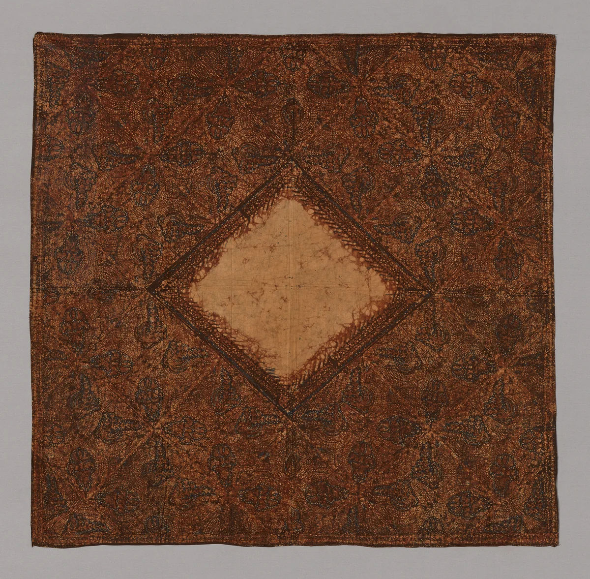 Square by Indonesia, textile, 1801-1900