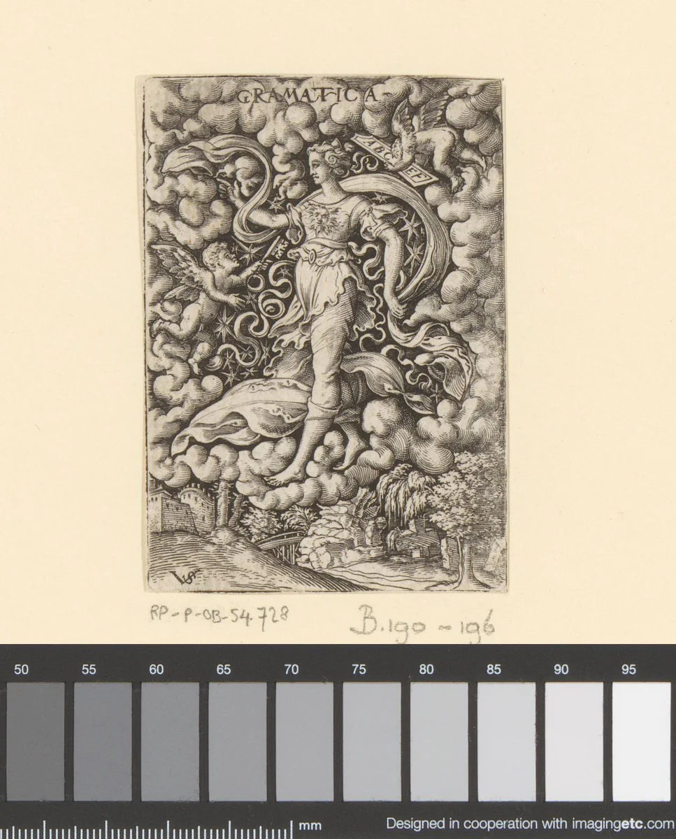 Grammatica by Unknown, print, 1524-1562