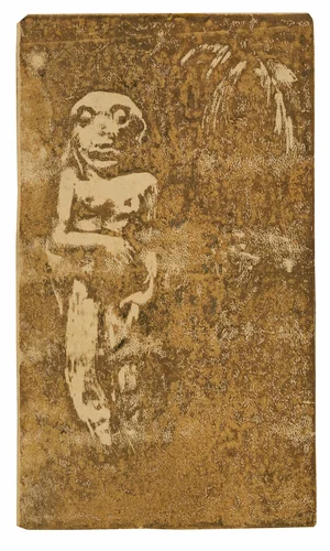 Oviri by Paul Gauguin, print, 1894