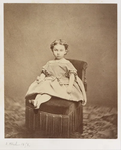 Madeleine Bourquelot de Cervignieres by Edouard Baldus, photograph, 1858