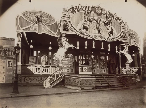 Fête de Vaugirard by Eugène Atget, photograph, 1913
