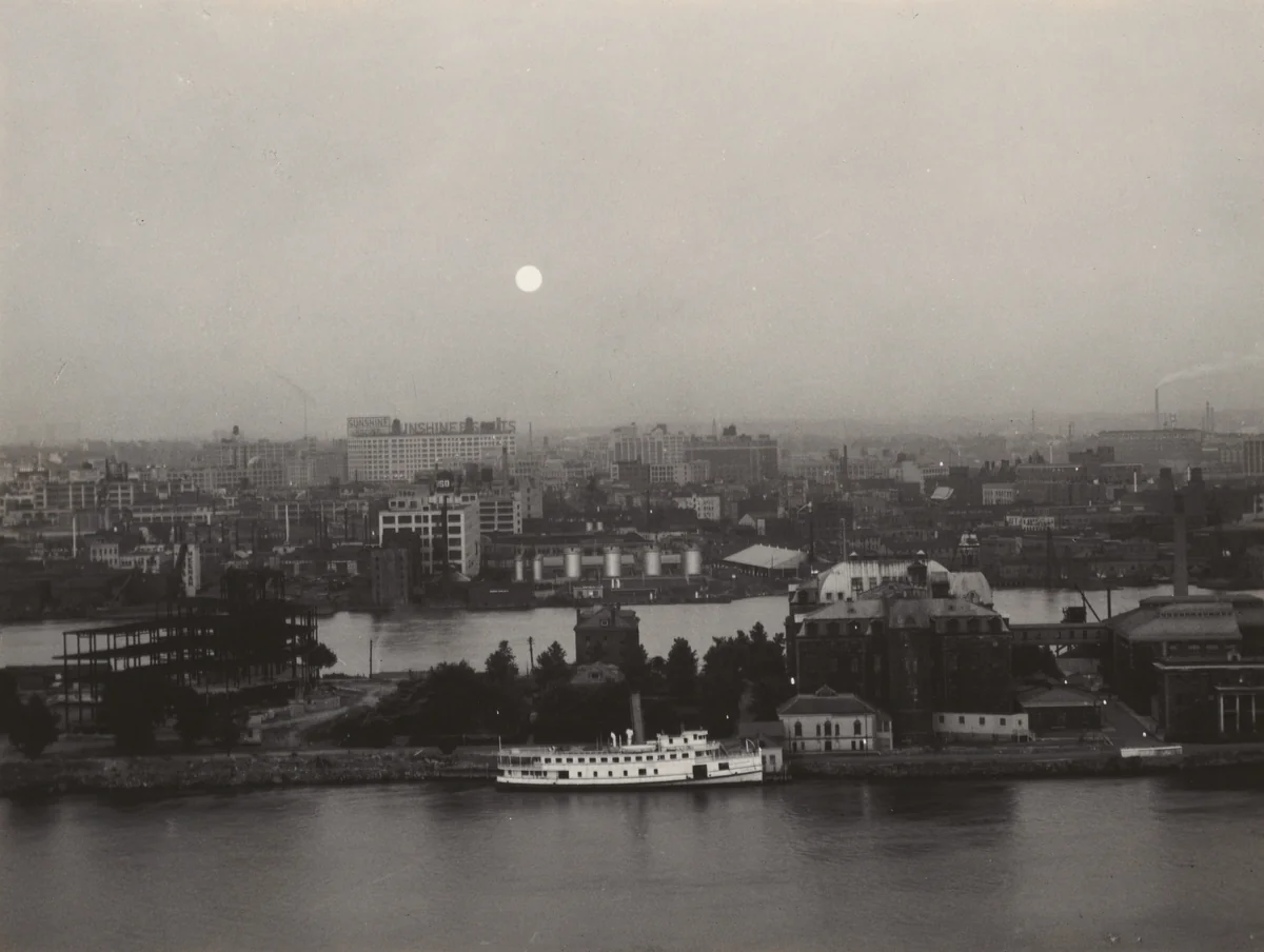 New York from 405 E 54th Street by Alfred Stieglitz, photograph, 1937