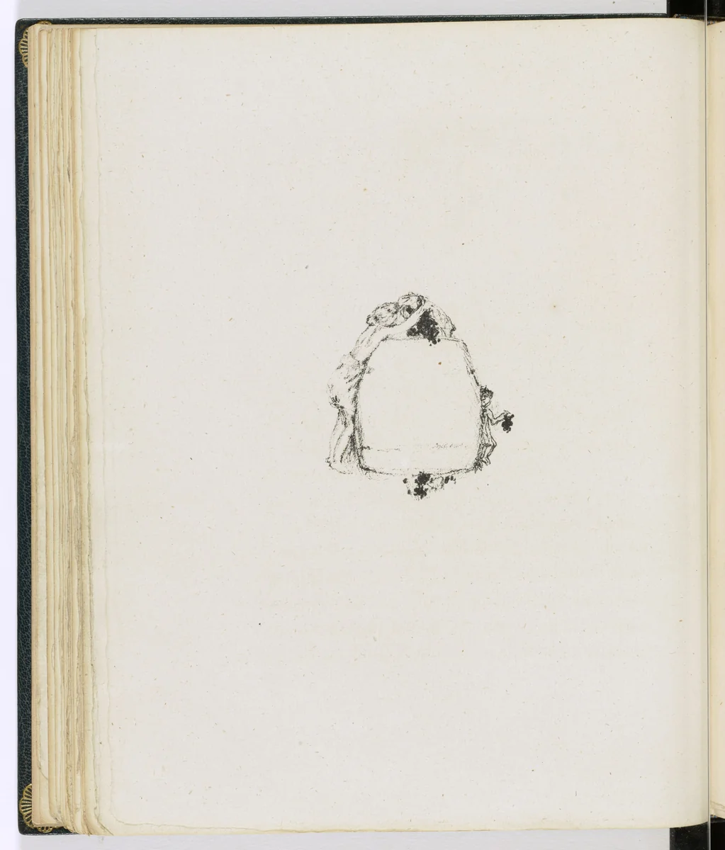 Tailpiece (page 70) from Daphnis et Chloé by Pierre Bonnard, illustrated book, 1902