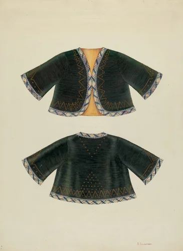 Lady's Bolero by Syrena Swanson, index of american design, 1940