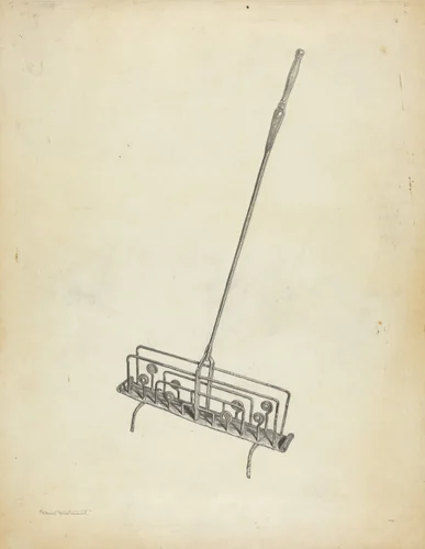 Toast Rack by Bernard Westmacott, index of american design, 1938