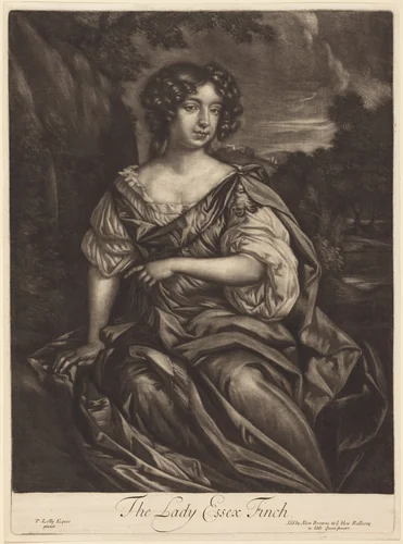 The Lady Essex Finch by Alexander Browne
Sir Peter Lely, print, 1650-1699